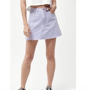 PacSun •  Pastel Purple Corduroy Skirt